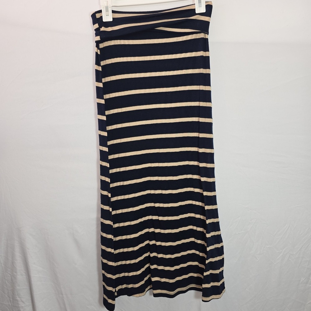 Honolua Wahine Striped Maxi Skirt MEDIUM